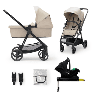 Kinderwagen Newly 4 in 1 Mink Pro Sand Beige + Base