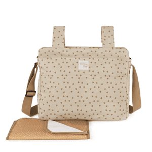 Wickeltasche Hearts Poppy Cinnamon