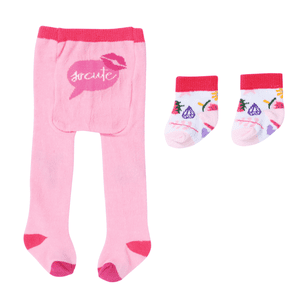 BABY born Puppen Strumpfhose & Socken, 2 sort., 43 cm