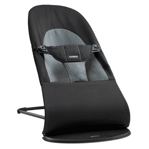 Babywippe Balance Soft Schwarz/Dunkelgrau