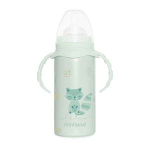 Thermos babyfles, thermobaby mint 240ml