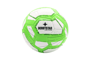 XTREM Toys and Sports Derbystar STREET SOCCER thuiswedstrijd voetbal maat 5, WIT/GROEN