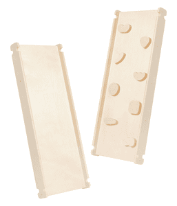 Scivolo/ scaletta montessori per arrampicata, naturale