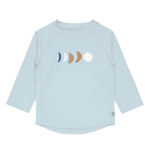 UV-Langarm-Badeshirt Mond hellblau