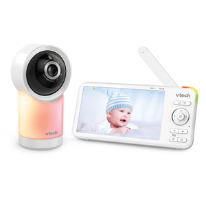 Video babyvakt RM 5766 Connect med 5 HD LCD-skärm WiFi och pan-tilt-zoom kamera