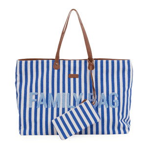 Přebalovací taška Family Bag stripes blue