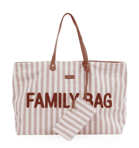 Bolso cambiador Family Bag Nude/Terracotta