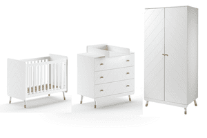 Babyzimmer Billy 4-teilig Weiß