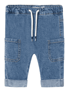 U-vormige jeans Nbmben Donkerblauw Denim