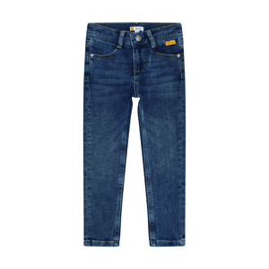 Pantaloni in denim -Indaco