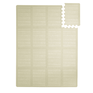 XL Puzzlematte für Babys 170 x 120 cm – Hygge, Beige