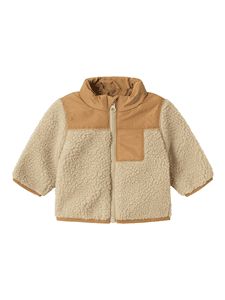 Veste Teddy Nbmmosie Oxford Tan