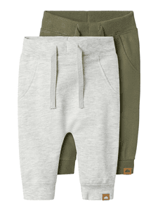 Light Sweatpants 2-pak Nbntakki Grey Melange