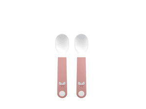 Leerlepel little dutch mio set van 2 - bloemen & vlinders