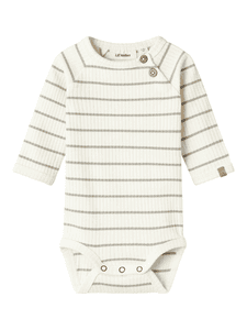 Lil'Atelier Langarmbody Nbmkail Coconut Milk