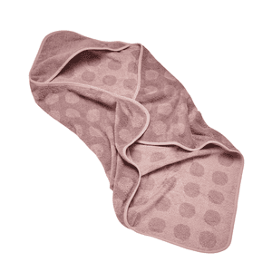 Cape de bain enfant wood rose