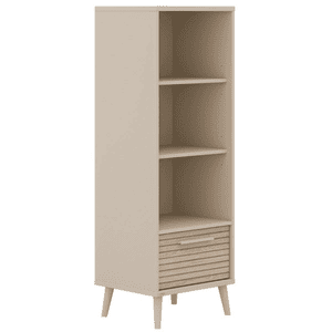 Standregal mit Schublade Eefje cashmere beige