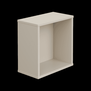 Wandbox quadratisch cashmere beige