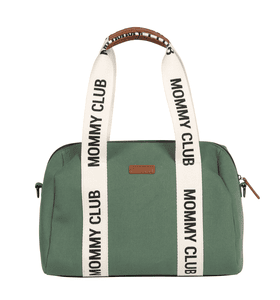 Borsa fasciatoio Mommy Club Signatur Canvas Verde