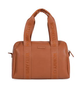 Mommy Borsa fasciatoio Club Signature Simili in pelle marrone