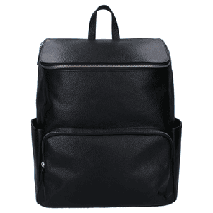 Zaino fasciatoio Care Sienna Lovely Leather, nero