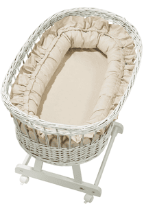 Birthe ® Bundle-sett Vugge + Slumber Nest Volant