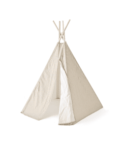 Tipi tent gestreept