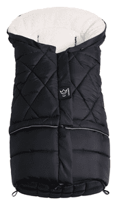 black Saco de invierno MOONY 2en1 crema