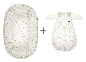 Bundle Set Schlummer-Nestchen + Baby-Mäxchen Aqua Dot