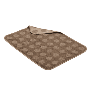 Topper pour matelas à langer mocca