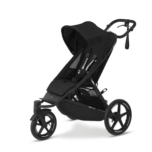 Black Lastenrattaat AVI SPIN Moon Black