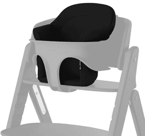 Coussins pour chaise haute enfant Comfort Click & Fold Stunning Black