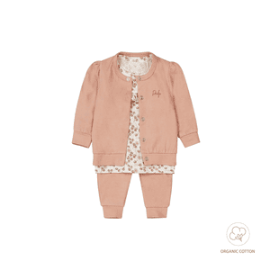 Dusty 3-delige babyset roze