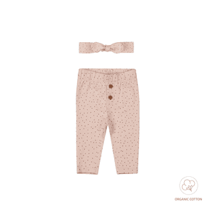 Leggings + Haarband Light dusty pink