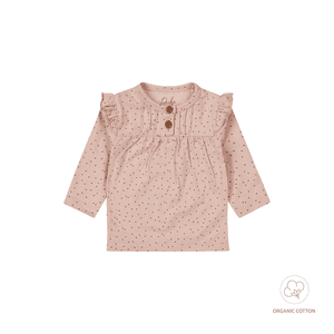 Light dusty Camisa de manga larga rosa