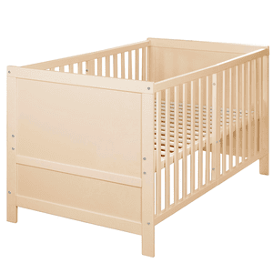 Lit enfant évolutif EASY SLEEP bois naturel 70x140 cm