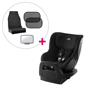 Reboarder Dualfix M i-Size Space Black inlusive gratis Schutz- und Sicherheits 3-er Set