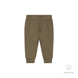 Slitte joggebukser green