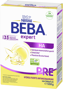 Nestlé Anfangsnahrung BEBA EXPERT HA PRE 550 g ab der Geburt