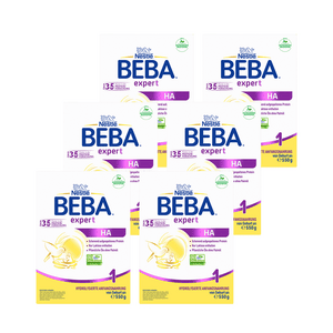 Nestlé BEBA Anfangsnahrung expert HA 1 von Geburt an 6x550 g