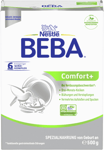 Nestlé Anfangsnahrung BEBA Comfort+ Spezialnahrung 550 g ab der Geburt