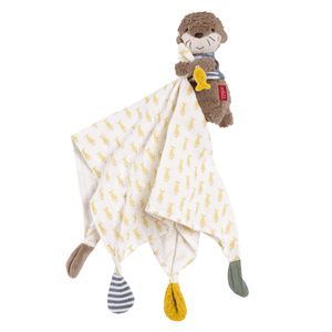Doudou loutre mousseline de coton