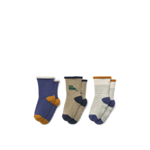 Eloy Antirutsch-Babysocken 3er-Pack dino/mist mix