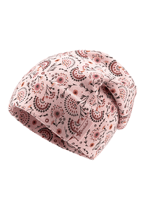 Bonnet floral rose mat