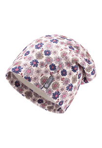 Beanie Pünktchen blasslila