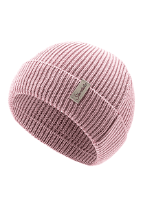 Busta per cappello a maglia in legno di rosa