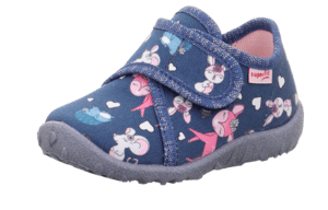 Slipper Spotty jasnoniebieski zebra szary (średni)