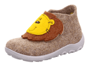 Happy pantoffel beige/grijs (medium)