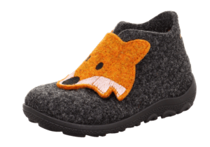 orange Happy pantoffel grijs/ (medium)