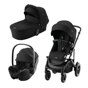 Britax Romer Diamond Poussette trio combinee 3en1 Smile 5Z cosy Diamond Baby Safe Pro Space Black Commander en ligne babymarkt